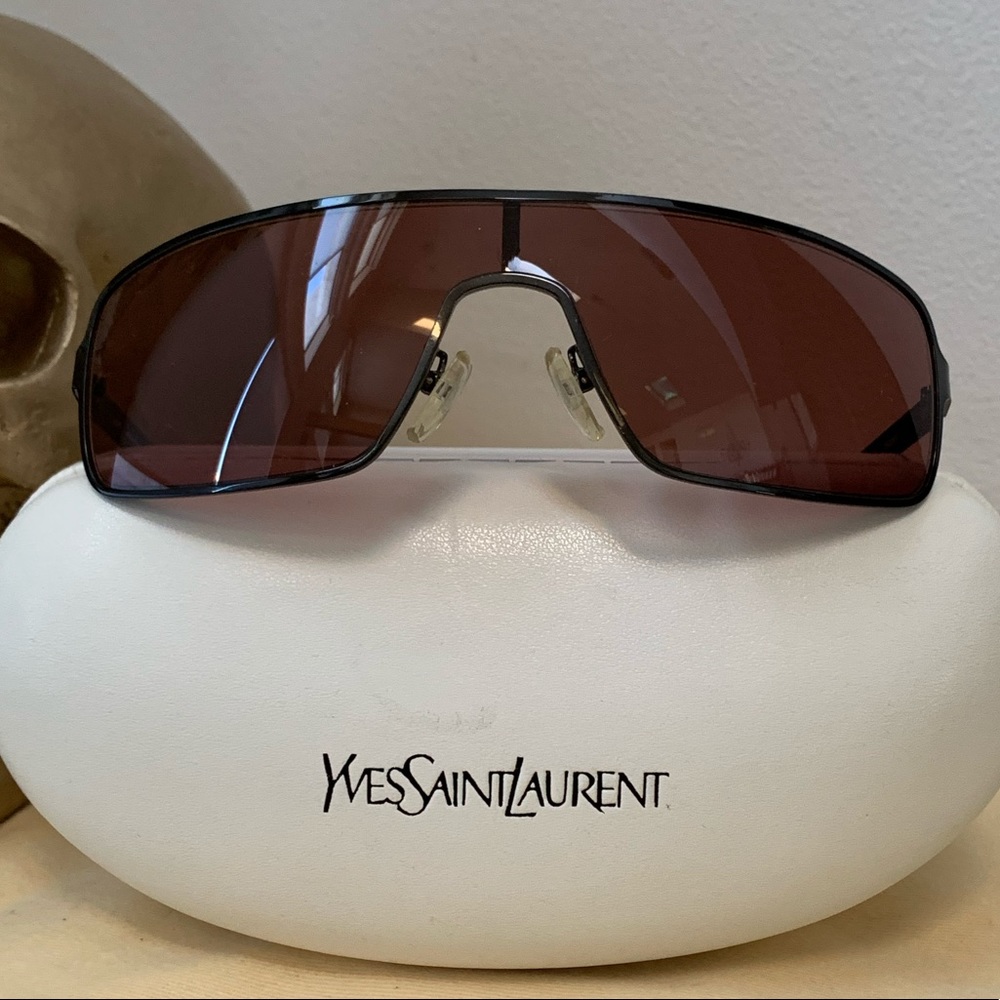 Yves Saint Laurent Dark Metal Rose Sunglasses - Picture 11 of 13